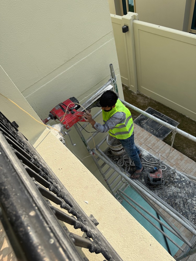 Coring and cutting work  - 1