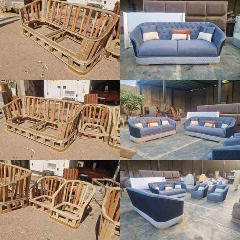 New sofa making.
We are do new - 5