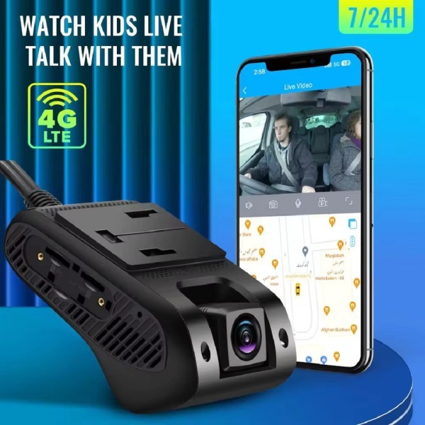 JC261P 4G Car Dash Camera - 4