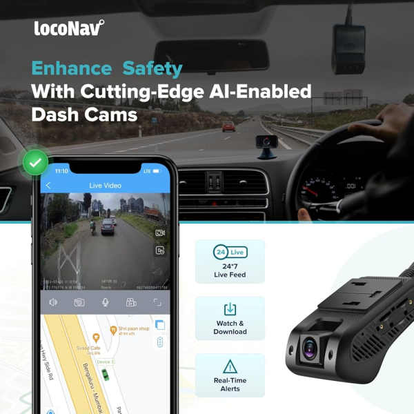 4G car Dashcam | Jimi jc400p - 4
