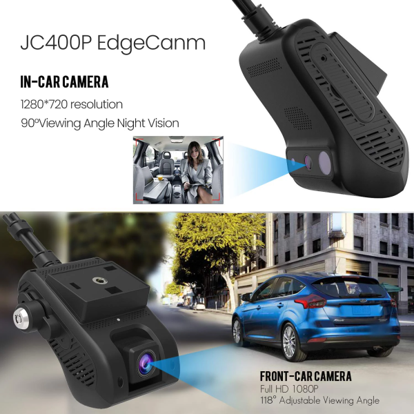 4G car Dashcam | Jimi jc400p - 3