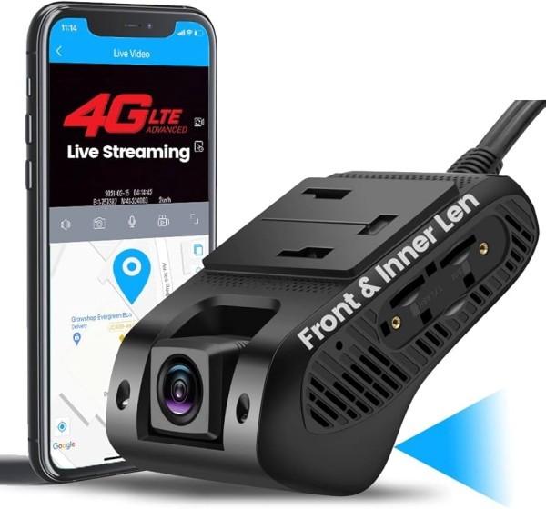 4G car dash cam jc400p kids securit - 2