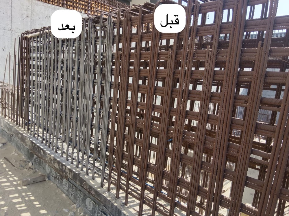 تنظيف واجهات الحجر وازالة الصدأ - 1