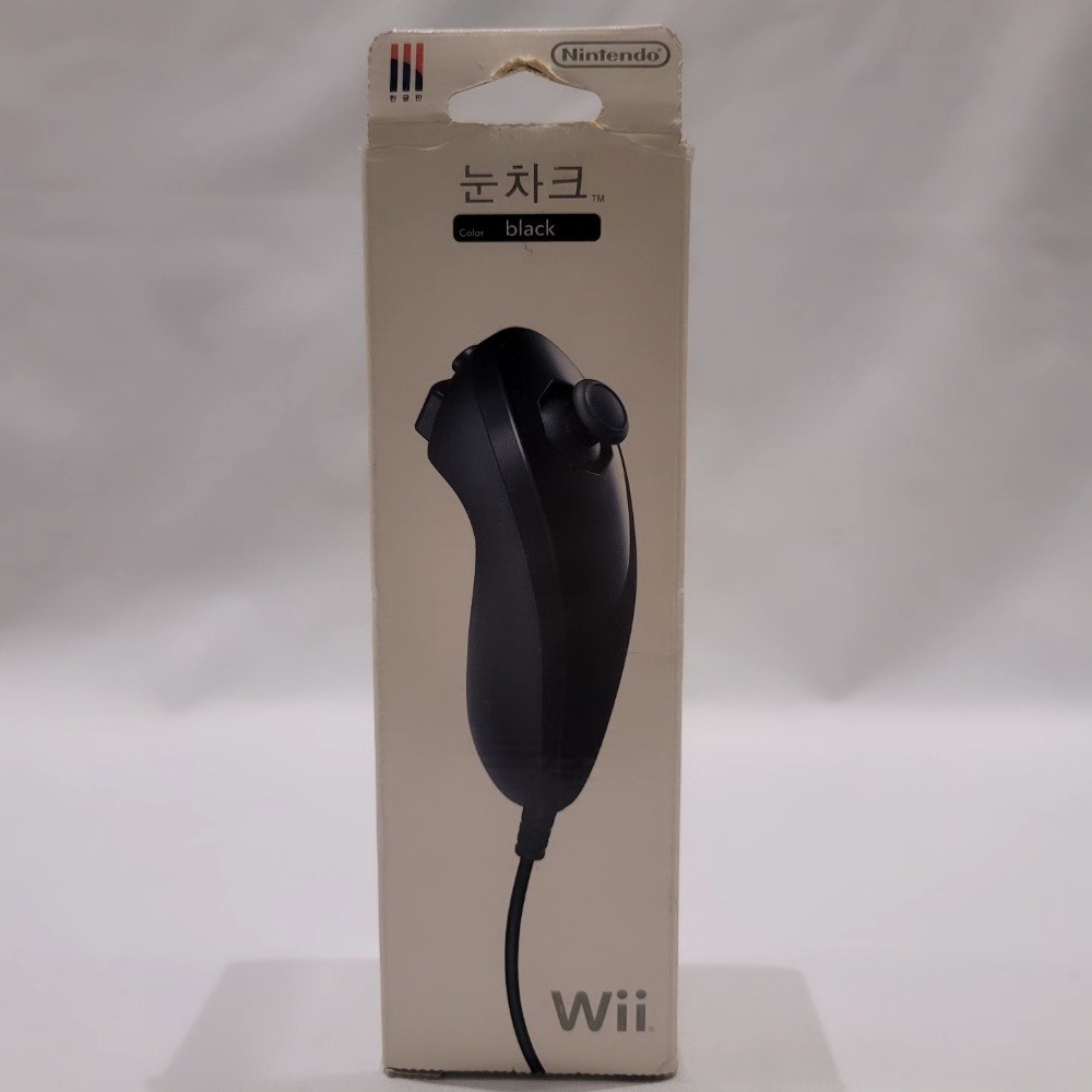 Wii Nunchuk Black - 1