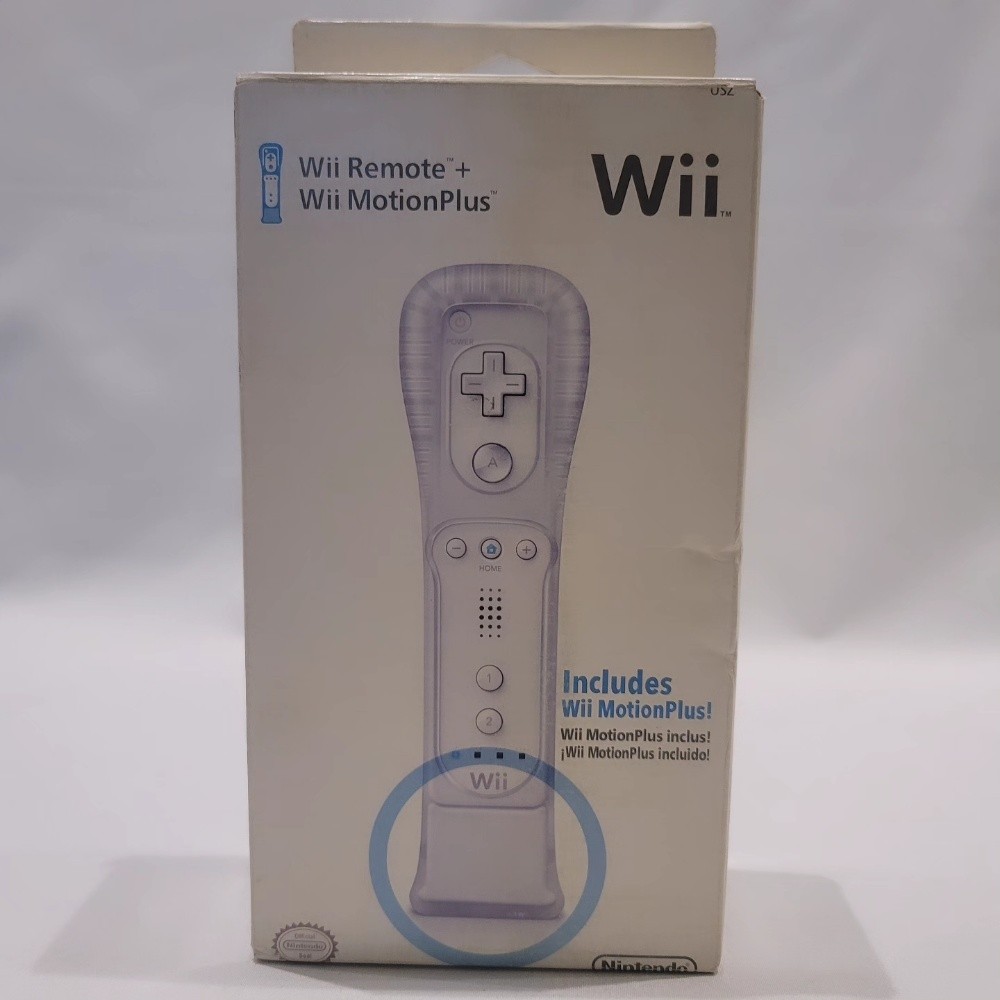 Wii Remote + Wii MotoinPlus White - 1