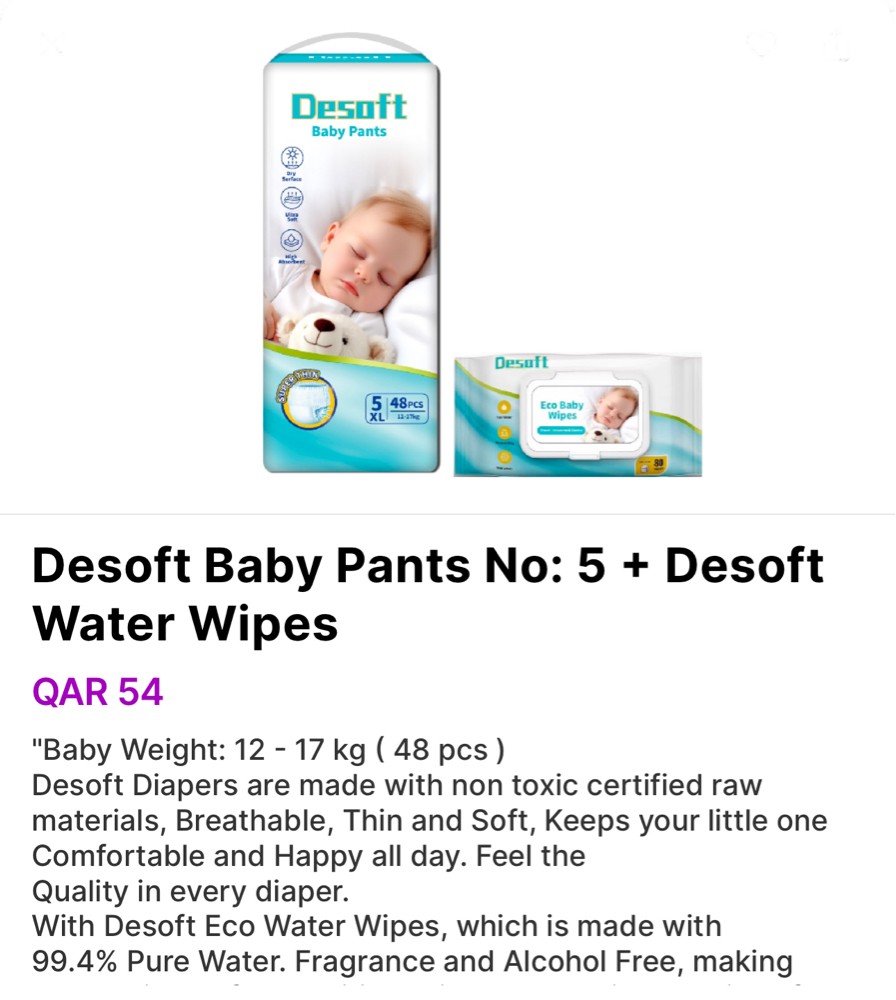 Desoft Baby Diaper - 7
