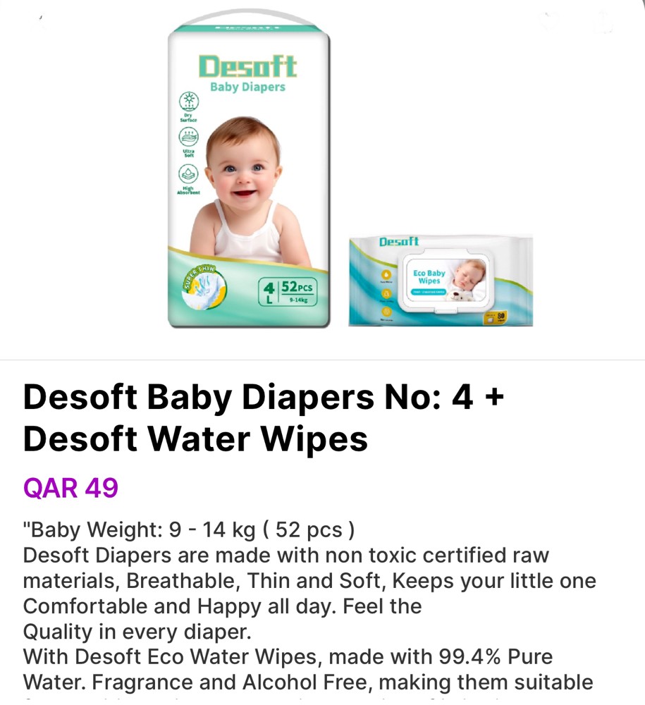Desoft Baby Diaper - 6