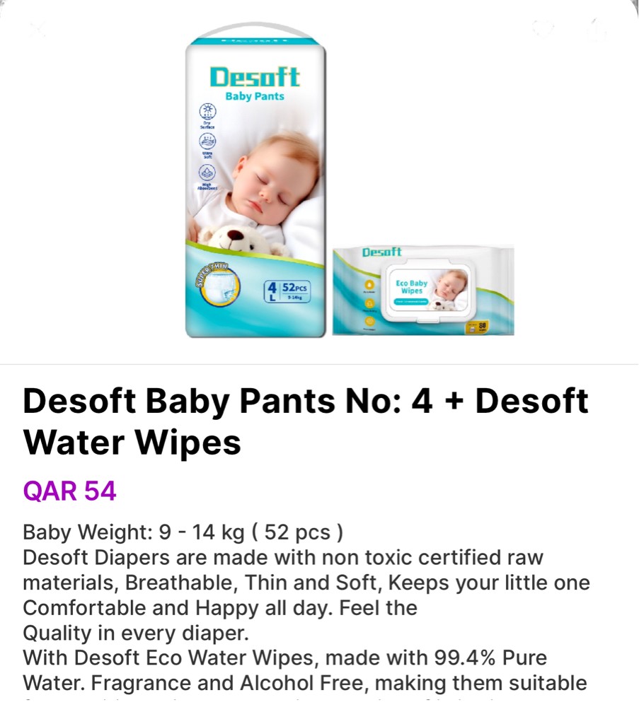 Desoft Baby Diaper - 4