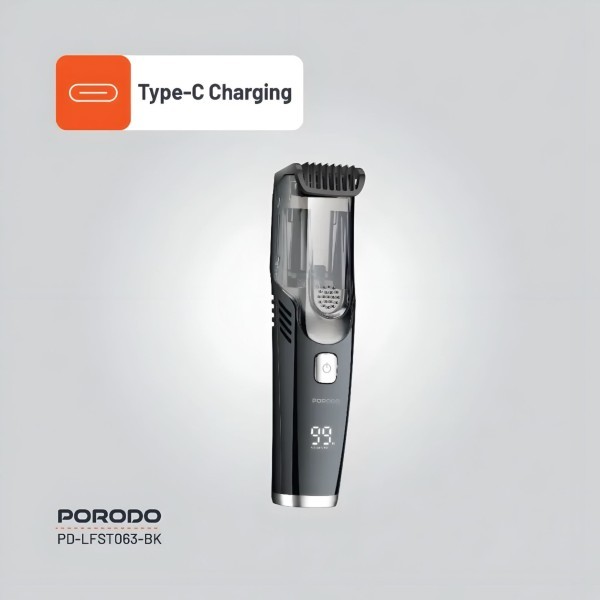 Air Suction Beard & Body Trimmer - 4