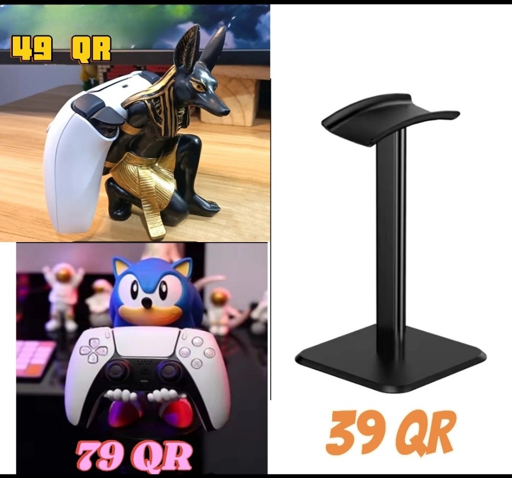 stand headset holder controller - 1