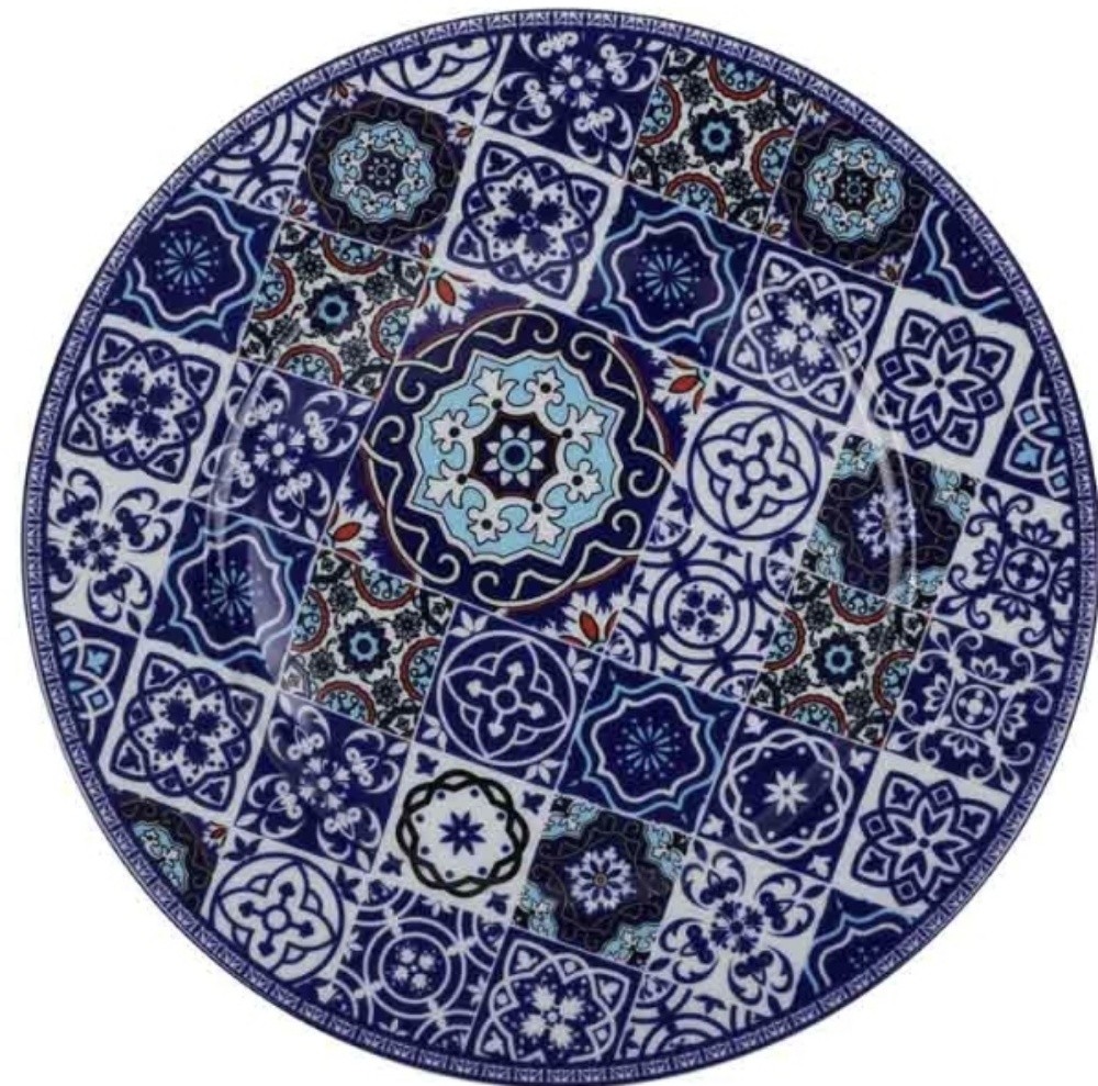 Blue Dinner Set of 24 - 4