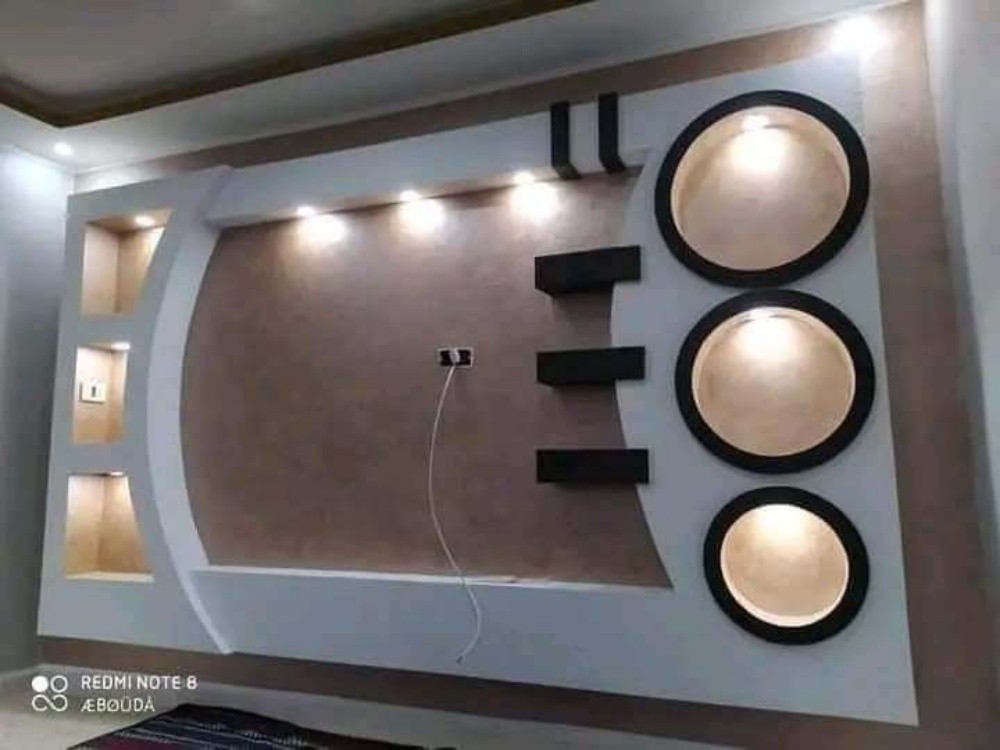 Gypsum board and decoration - 1