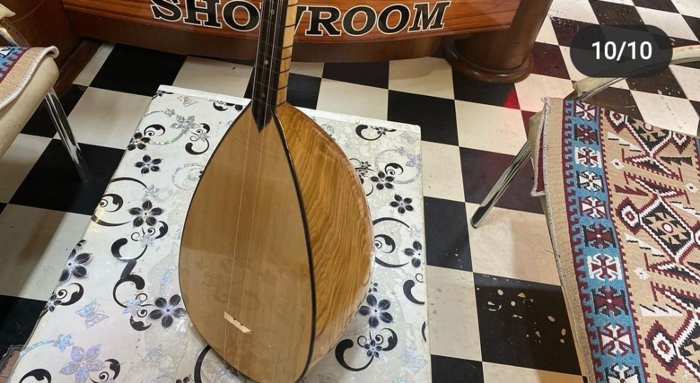 curved turkish saz - 3