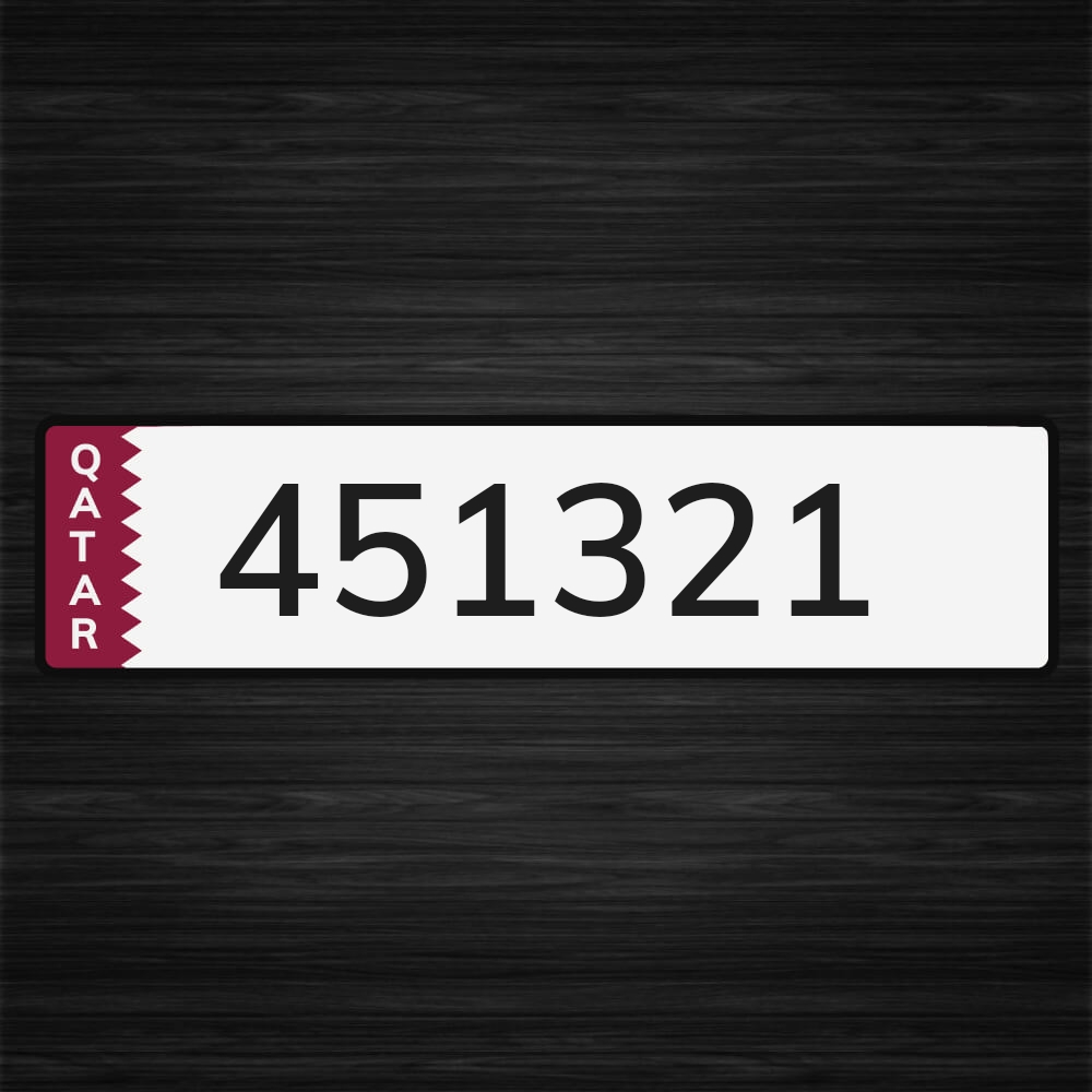 car plate - 1