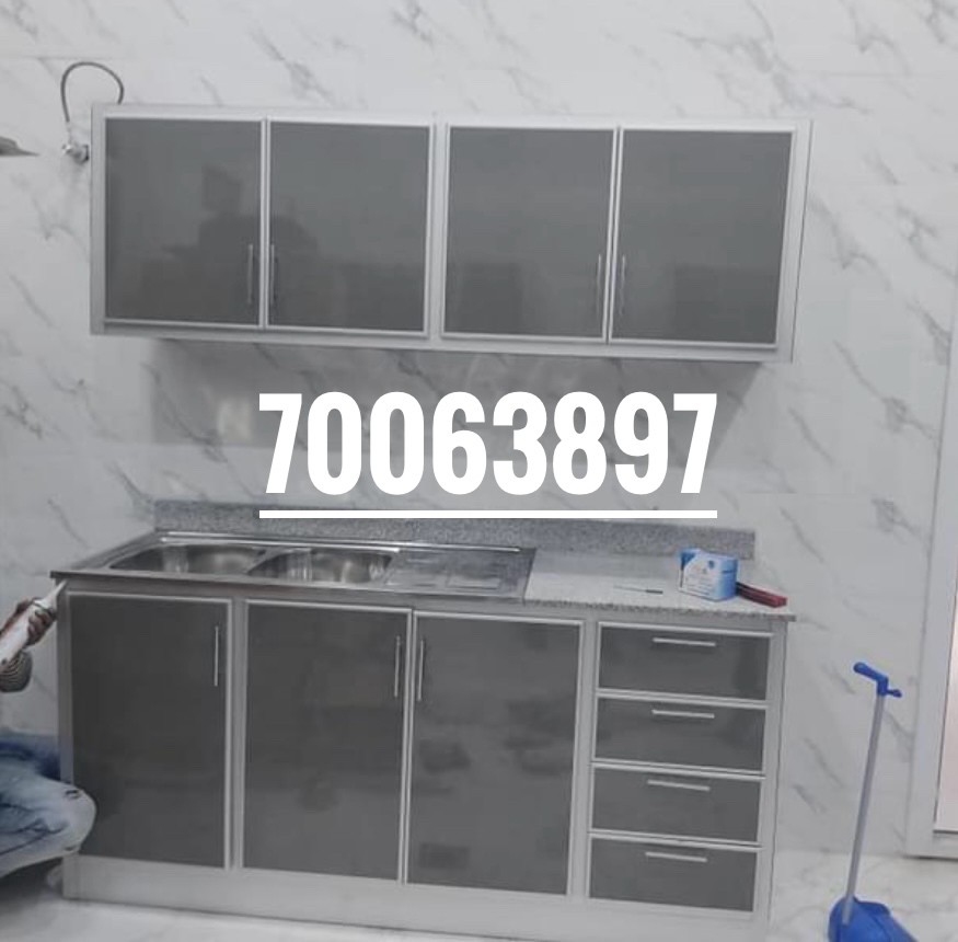 new aluminum kitchen cabinets mak - 8