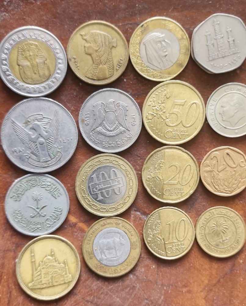 OLD COINS,AME,ENG, TURKEY,DUBAI,. - 6