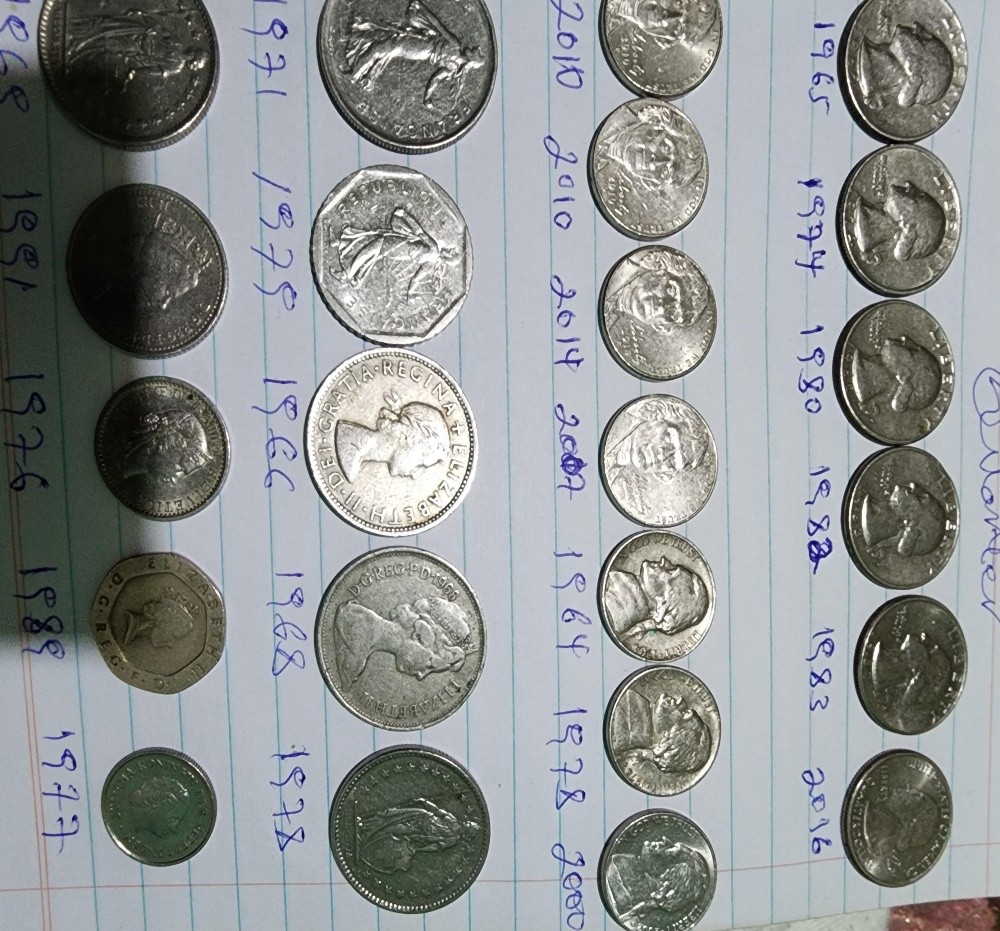OLD COINS,AME,ENG, TURKEY,DUBAI,. - 1