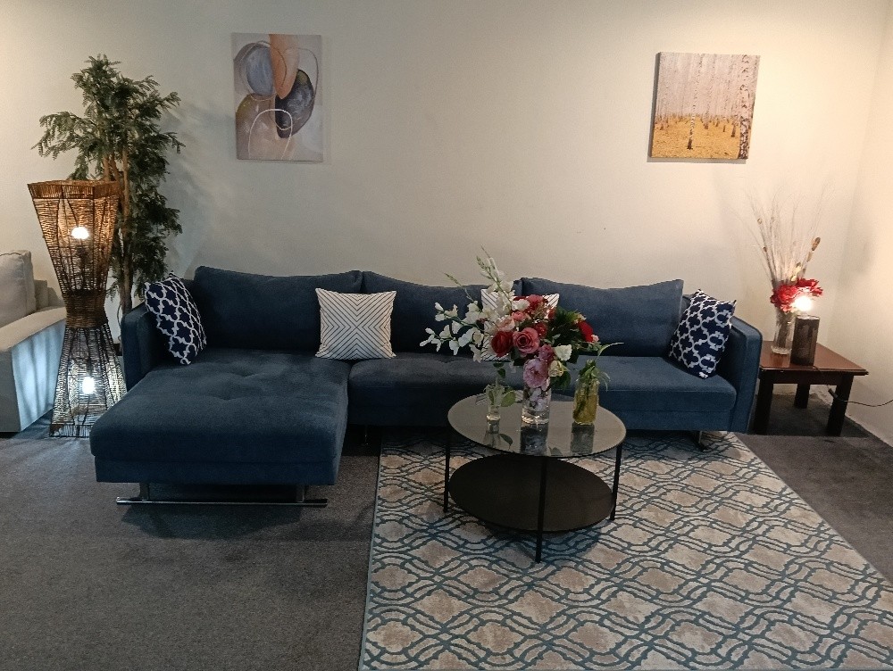 Home centre L shape sofa - 1