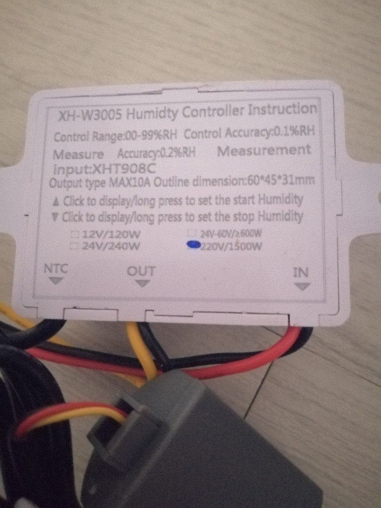 HUMIDITY CONTROLLER - 2