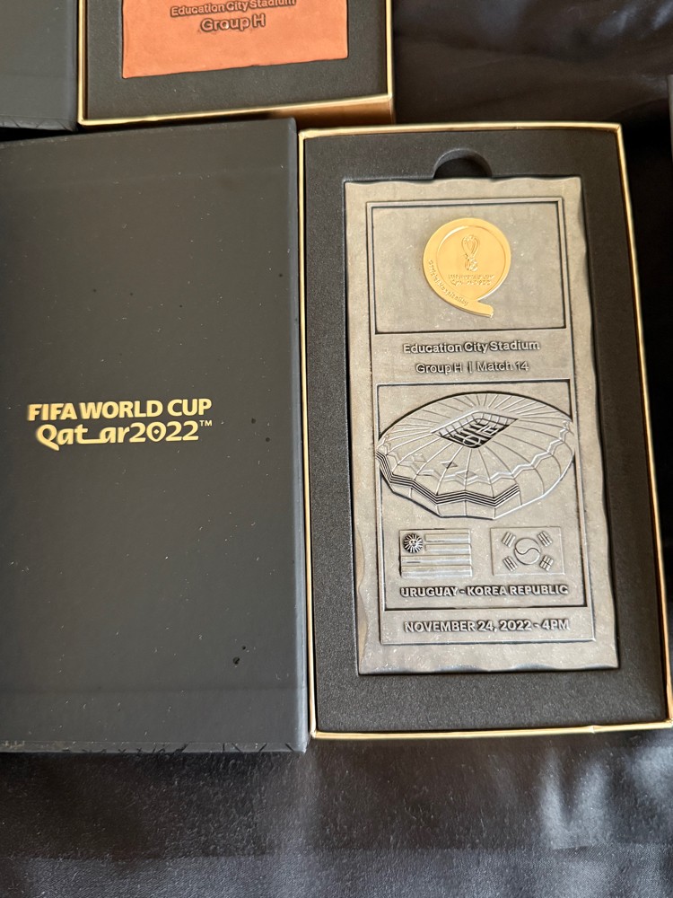 FIFA WC Metal Tickets - 2