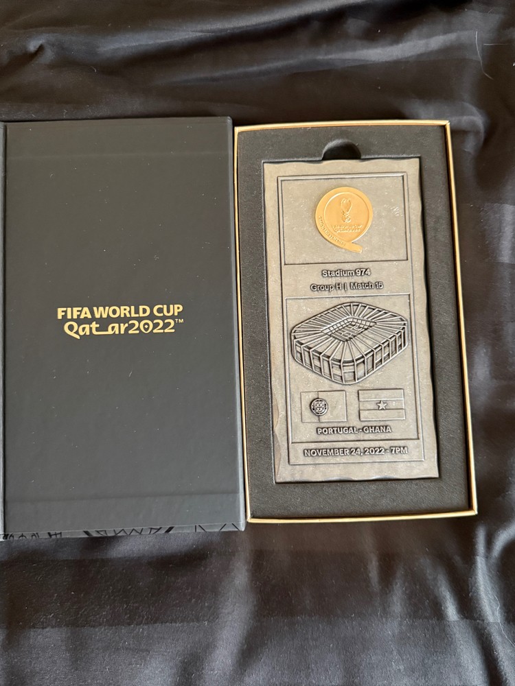 FIFA WC Metal Tickets - 3