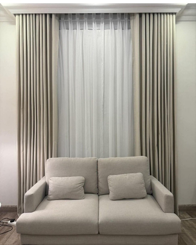 luxurious window coutains making - 6