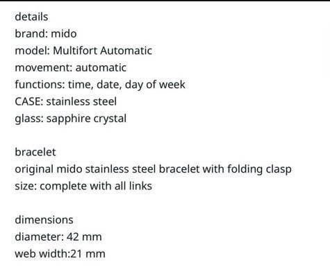 Mido watch - 5
