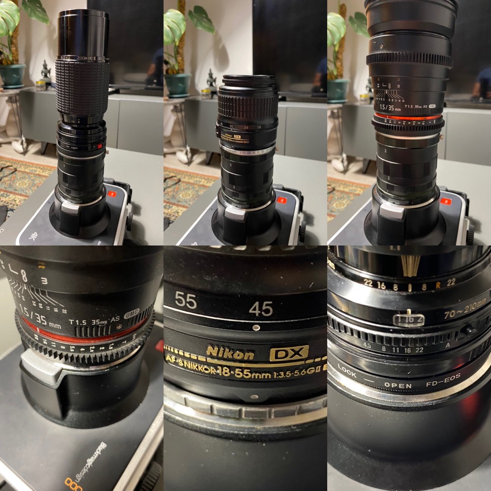 BMPC4K Full set - 3