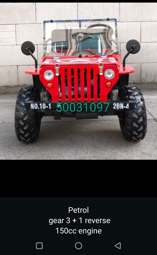 mini Jeep car 150cc - 4