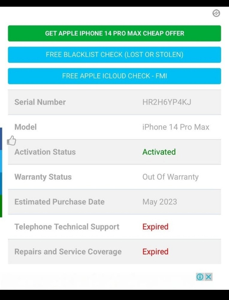 I phone 14 pro max - 5