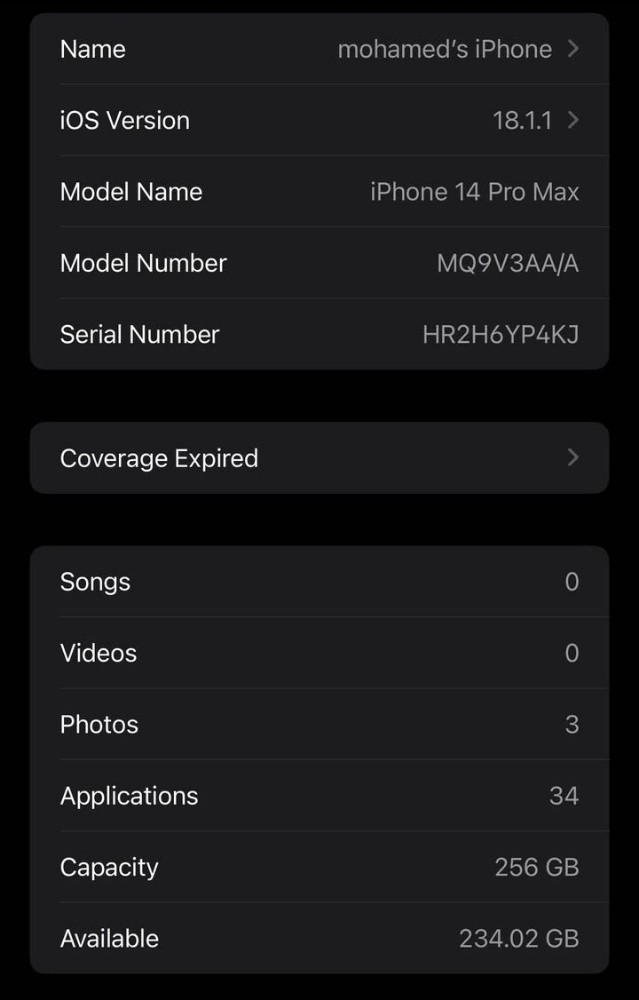 I phone 14 pro max - 3