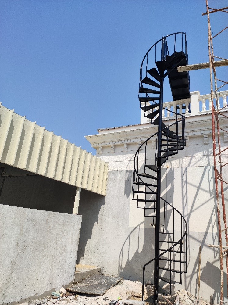 All Steels work, stair, car parking - 8
