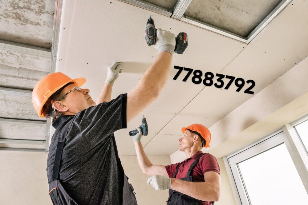 Gypsum Partition Work & painting - 1
