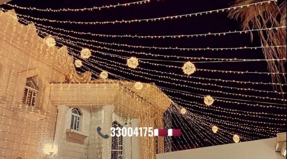 Wedding Lighting Decoration Qatar - 9