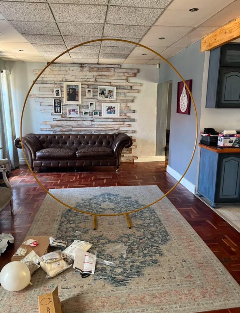ring arch with cover for rent  - 6