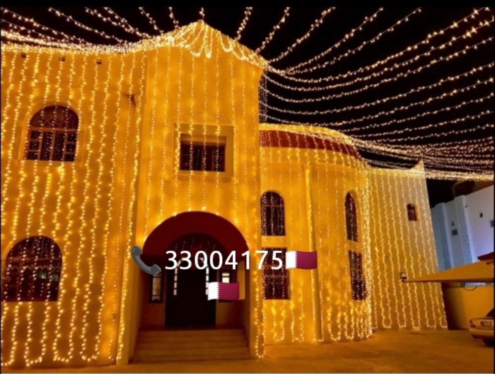Wedding lighting decoration Qatar - 14