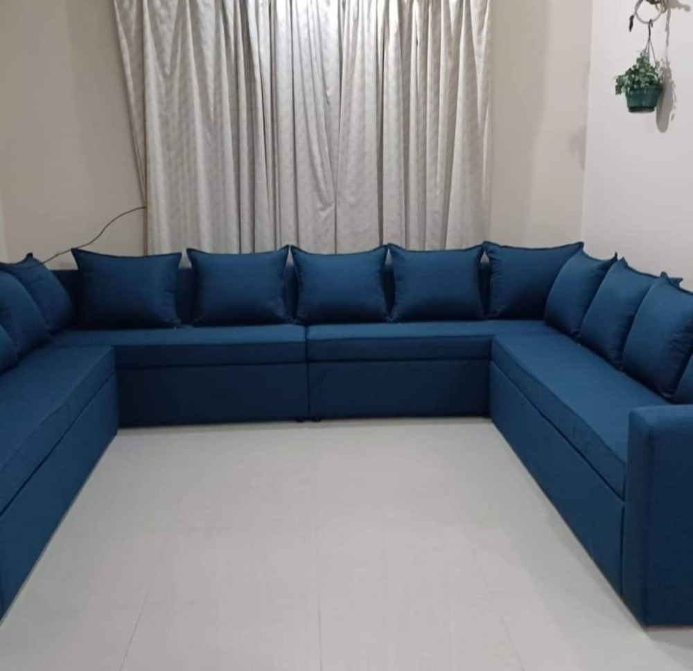 Sofa, Majlis, Curtain, Carpet - 3