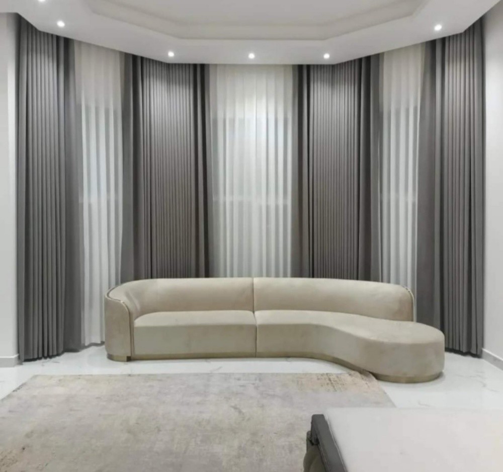 Sofa, Majlis, Curtain, Carpet - 10