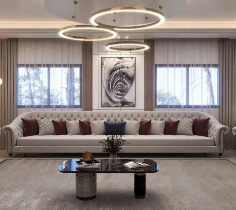 Sofa, Majlis, Curtain, Carpet - 11