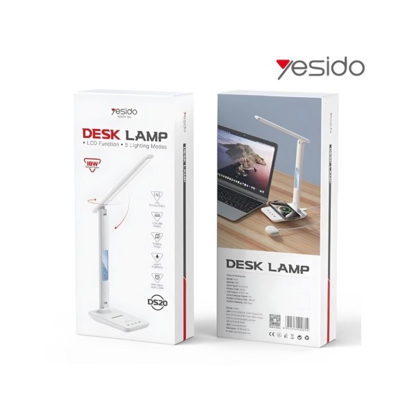 Desk Lamp with Wireless Charging - 2