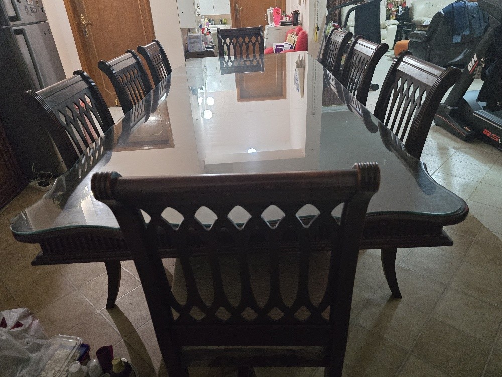 DIning Table Set 08 chairs - 2