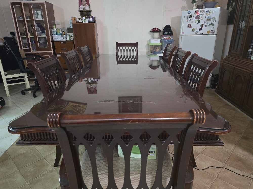 DIning Table Set 08 chairs - 3
