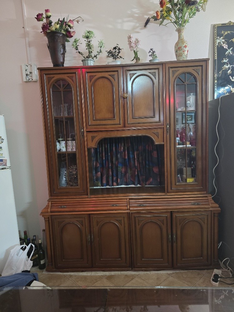 cupboard beside dining  table - 2