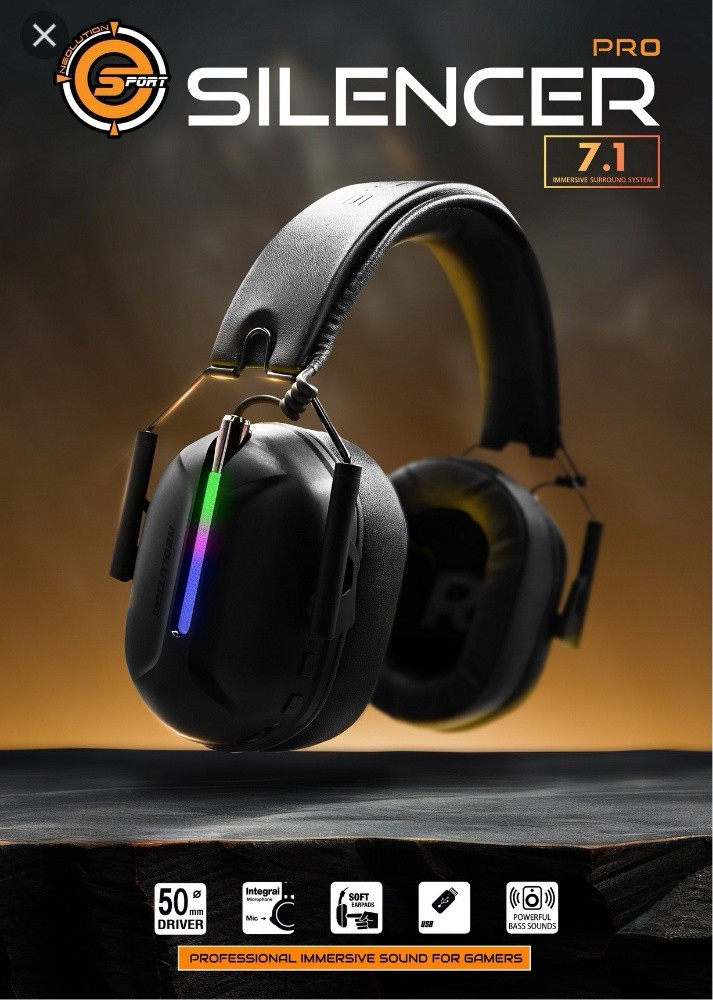 Neolution SILENCER PRO Gaming Hea - 1