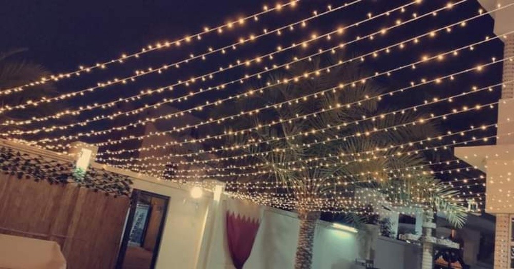 ديكورات اضاءة المناسبات قطر - 5