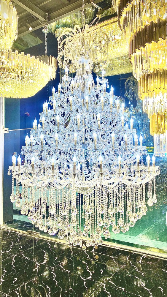 Luminous Crystal Chandeliers - 4