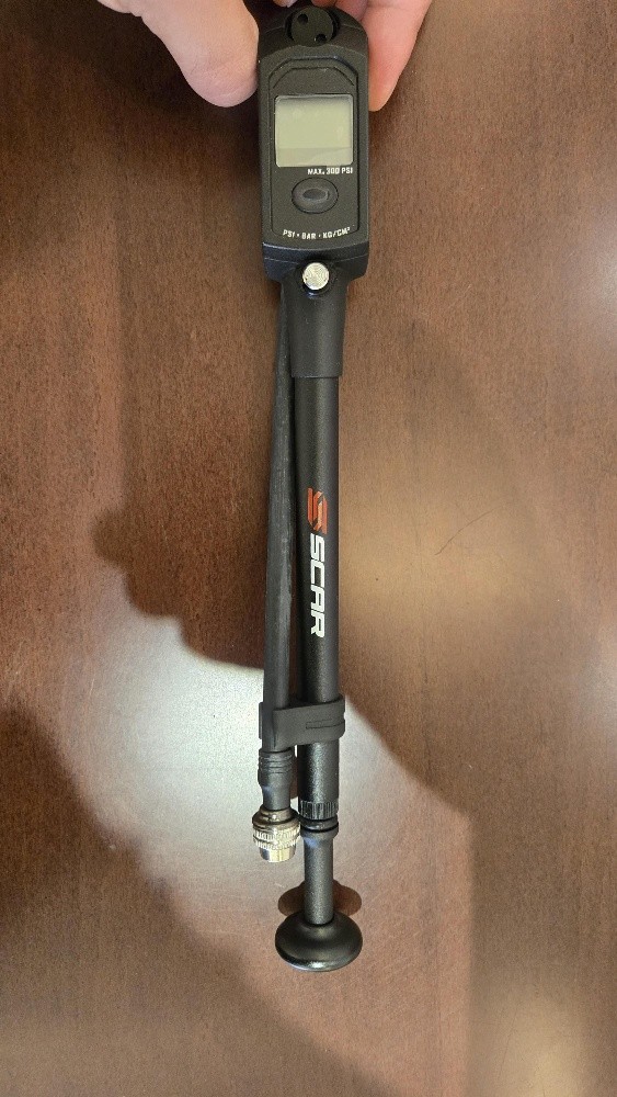 Digital Fork air Pump Shock WP. 3 - 2