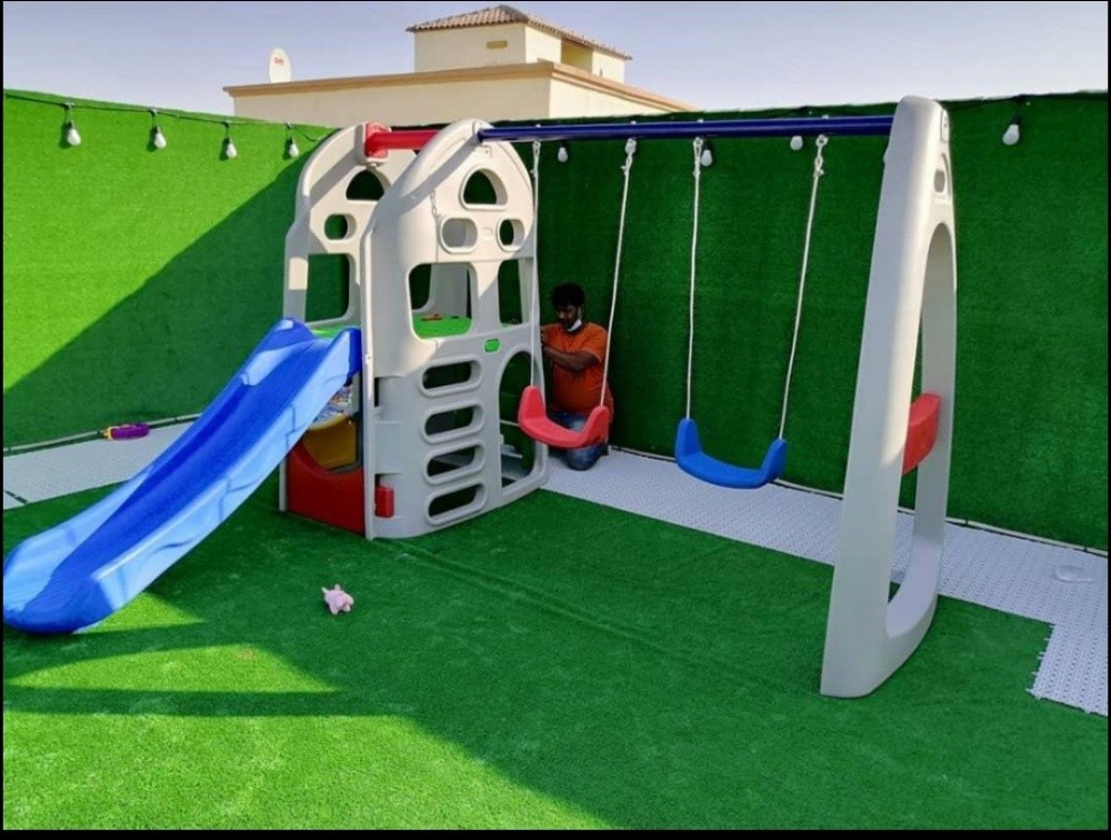 kids swing and sliding - 1