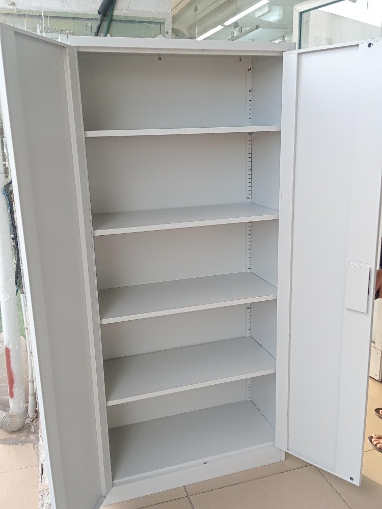 two door steel cabinet (new) - 2