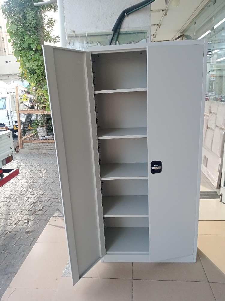 two door steel cabinet (new) - 3
